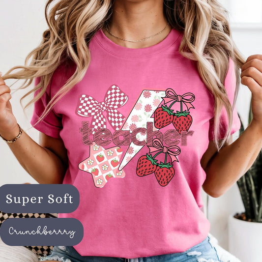 Funny Teacher Shirt: Teaching Is My Jam - Comfort Colors Back to School Tee