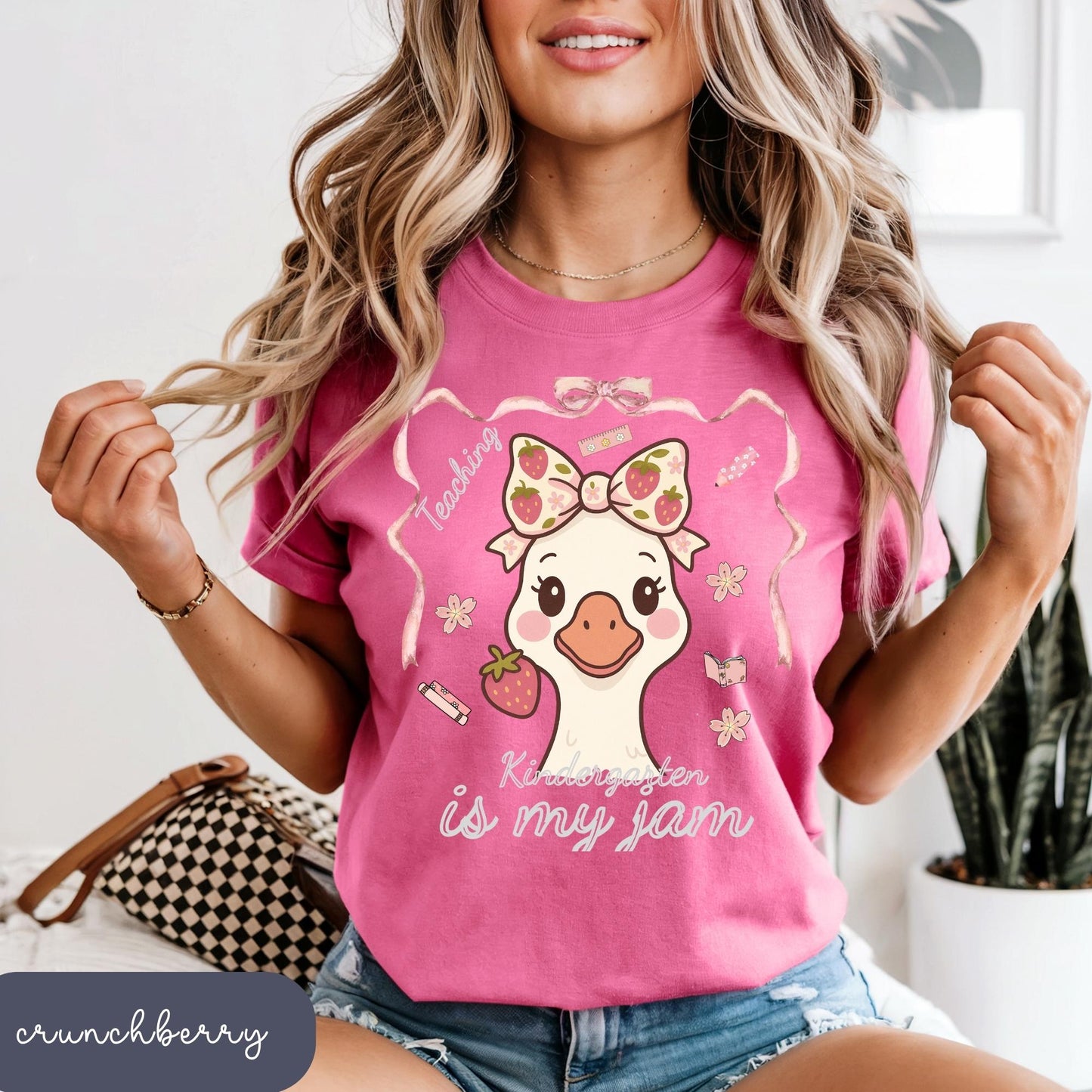 Teacher Silly Goose T-Shirt: Teaching is My Jam Comfort Colors Shirt