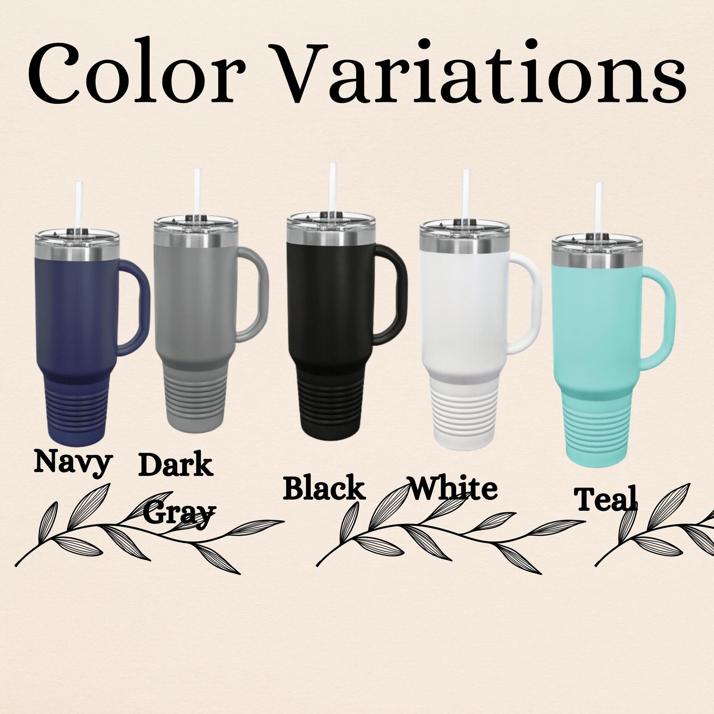 Personalized Nurse Tumbler: 40 oz Travel Mug, LPN/RN Gift