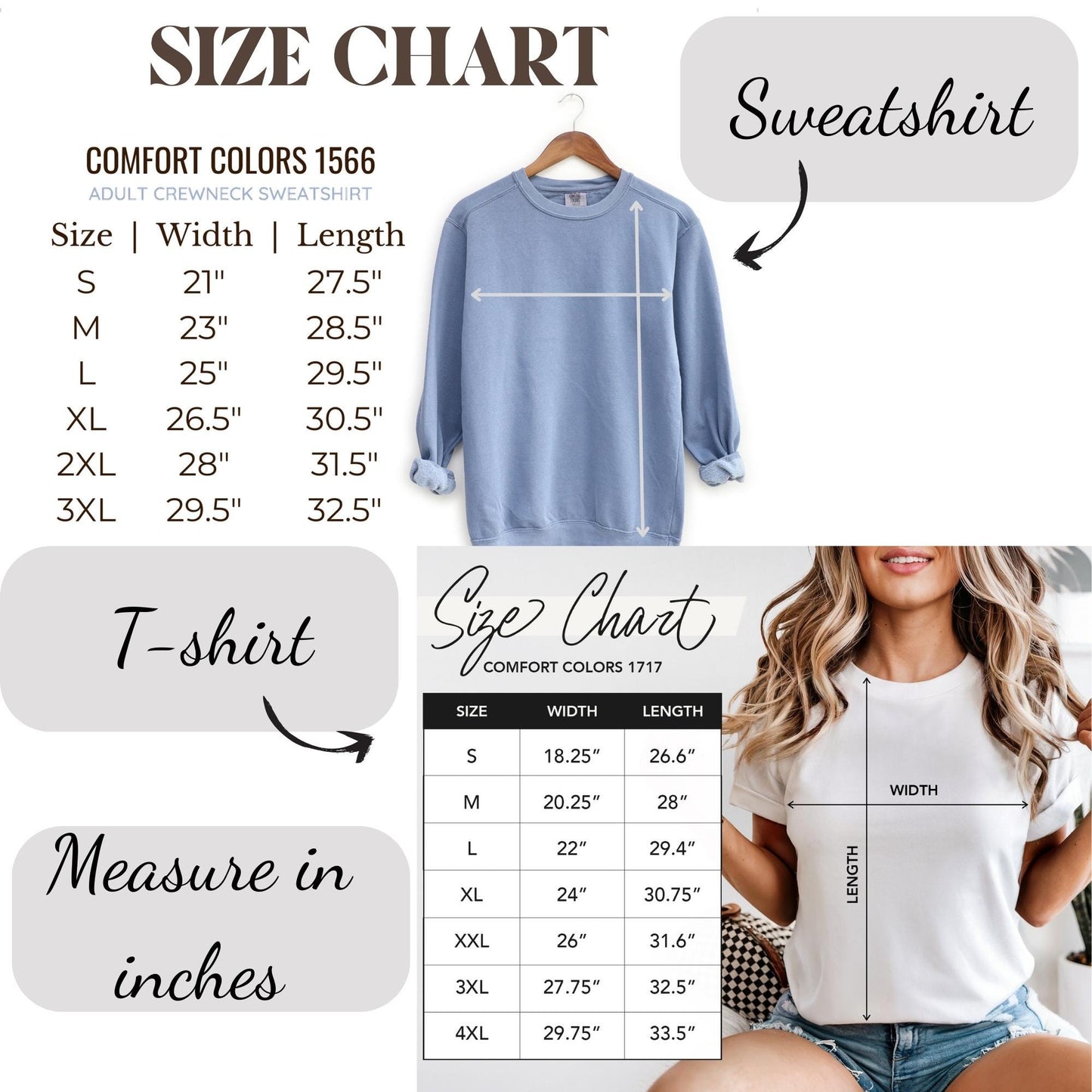 Custom Teacher stamp Christmas winter Comfort Colors®cotton sweatshirt S-3XL