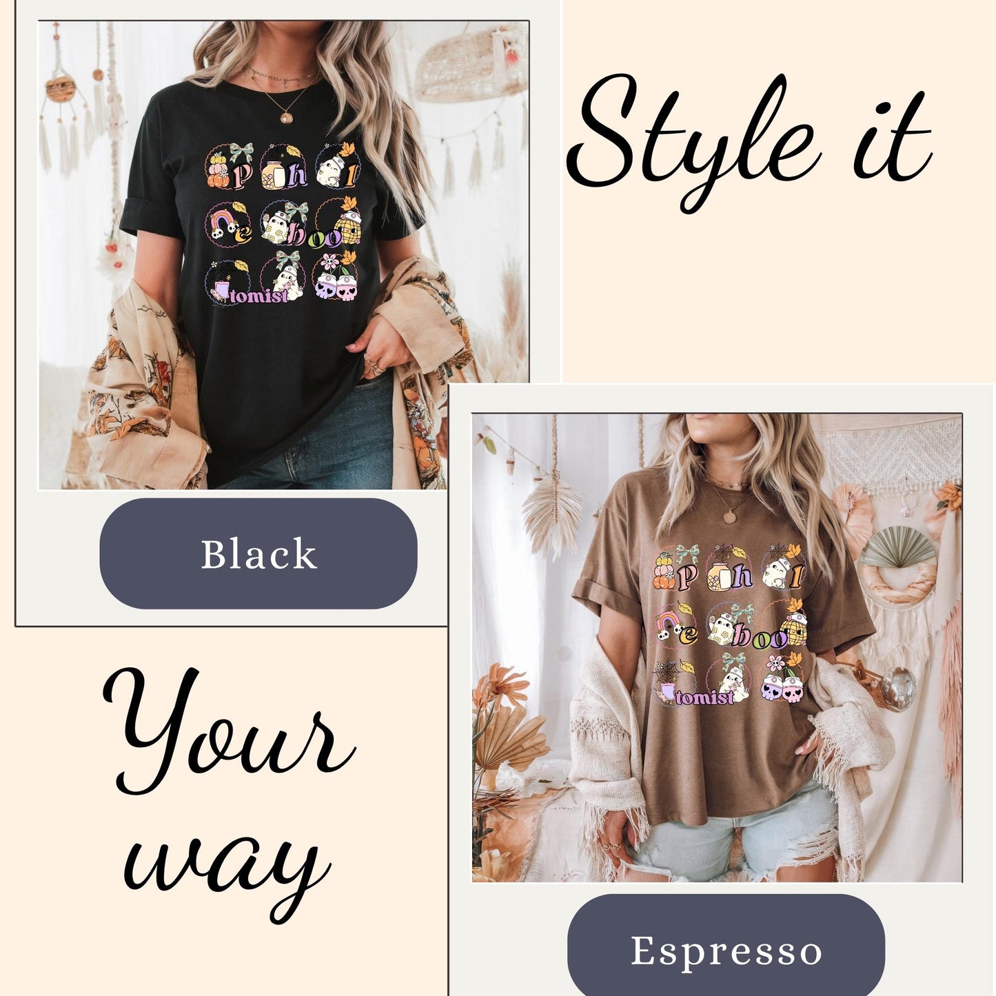 Retro Ghost Phlebotomist T-Shirt: Spooky Fall Lab Tech Tee