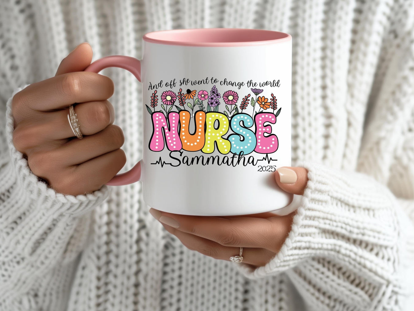 Registered Nurse Gift Coffee Mug: Custom Nurse Graduation Cup