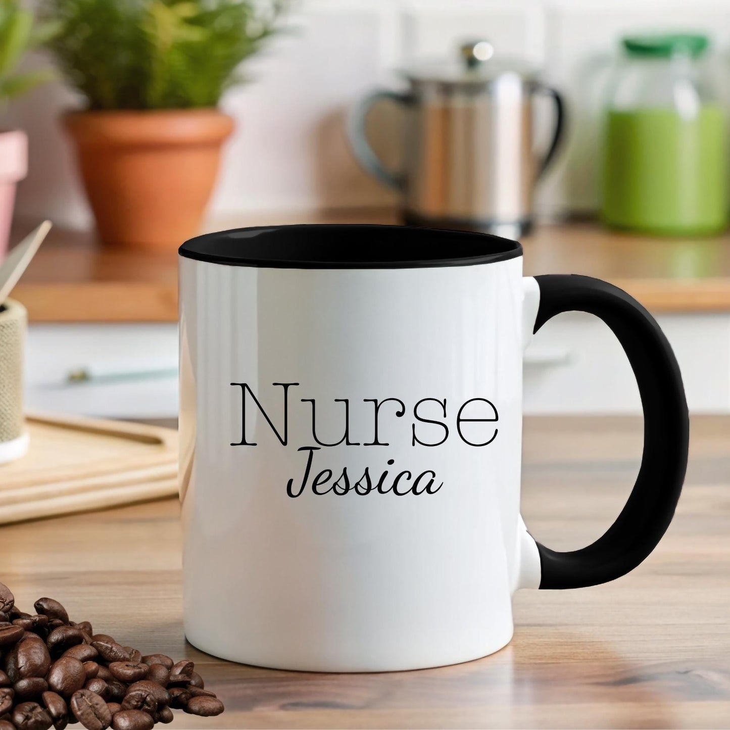 Personalized Nurse Coffee Mug: Healthcare Appreciation Gift