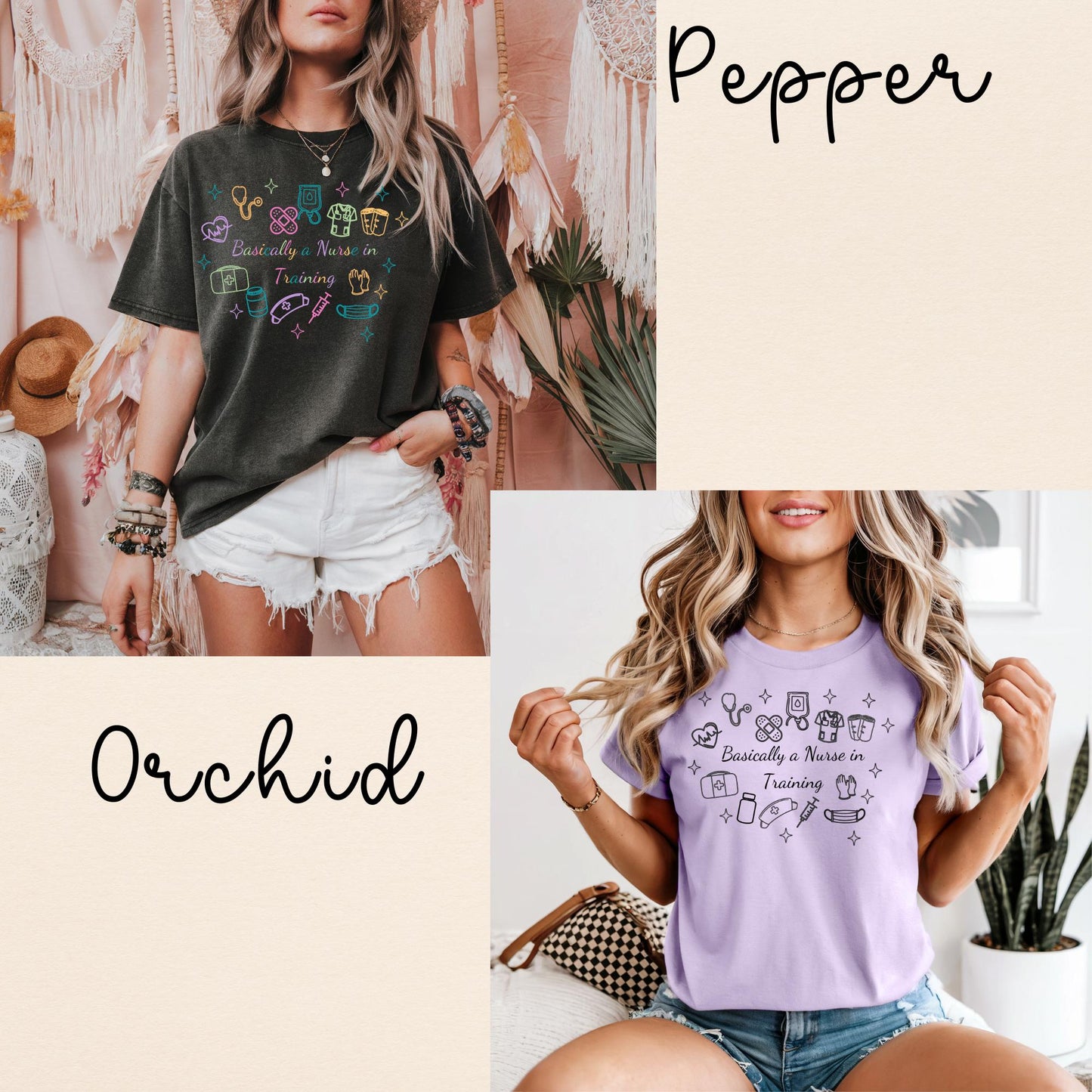 Nurse in Training T-Shirt: Comfort Colors Student Nurse Gift