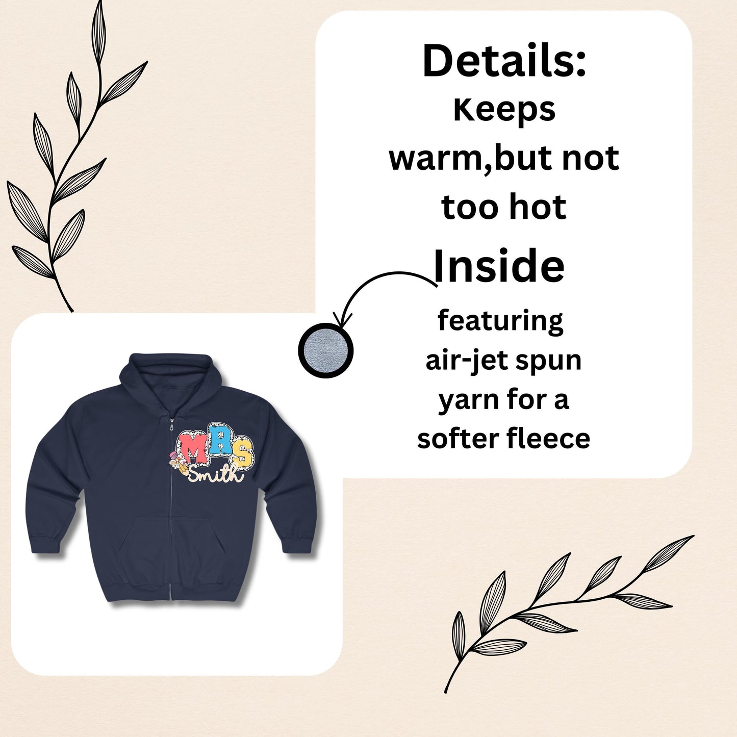 Funny Phlebotomist Zip Hoodie: Vein Finder Humor, Lab Tech Gift