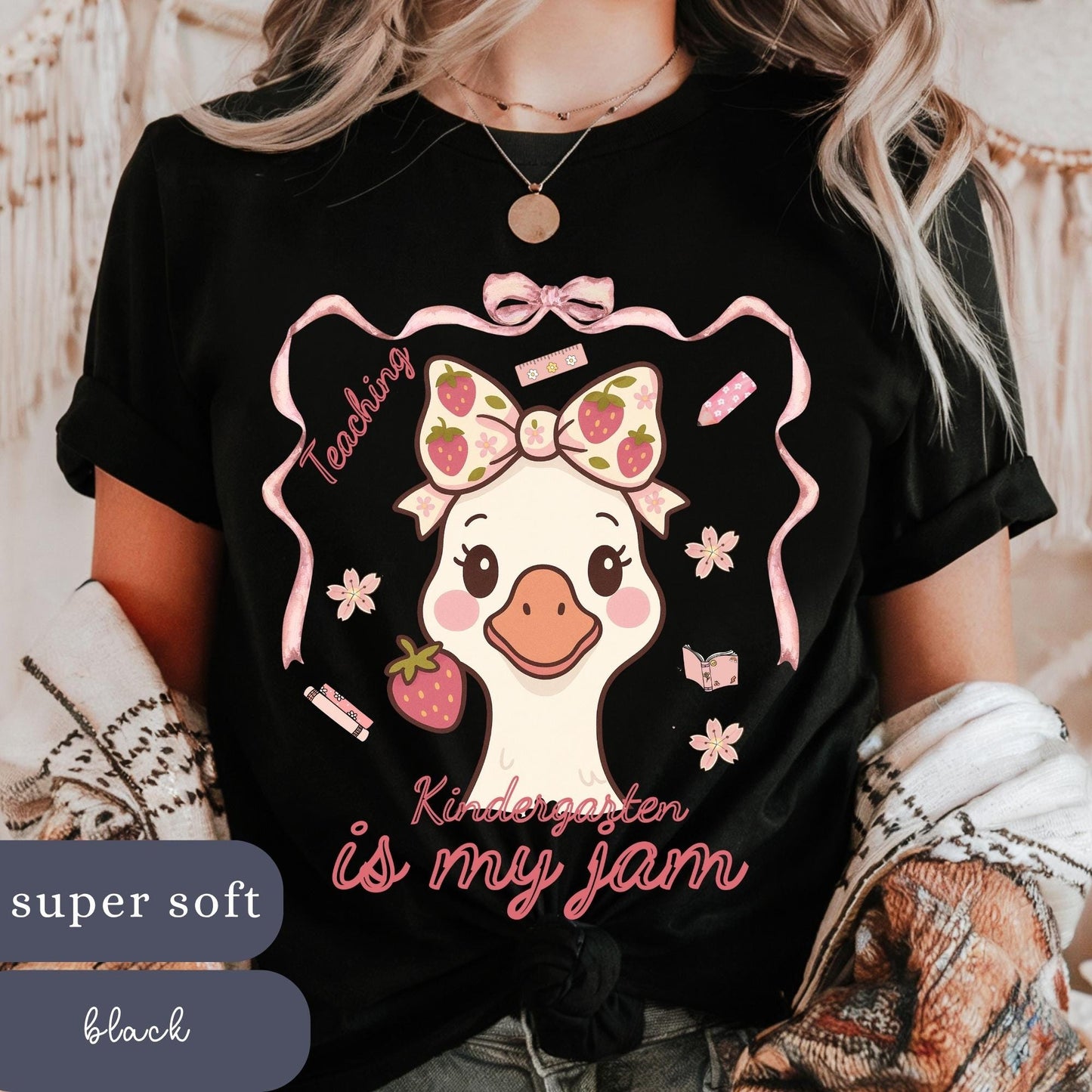 Teacher Silly Goose T-Shirt: Teaching is My Jam Comfort Colors Shirt