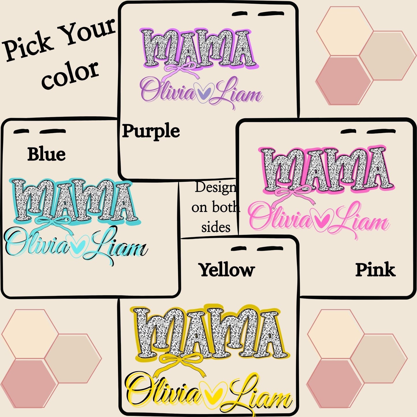 Personalized Mom Travel Mug - 40oz Insulated Stainless Steel Tumbler