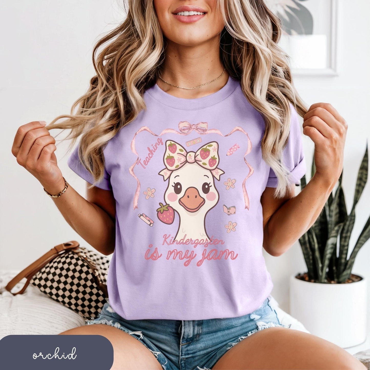 Teacher Silly Goose T-Shirt: Teaching is My Jam Comfort Colors Shirt