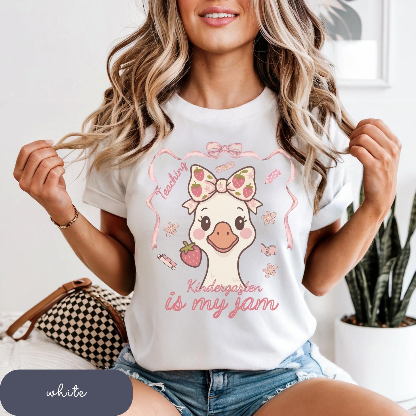 Teacher Silly Goose T-Shirt: Teaching is My Jam Comfort Colors Shirt